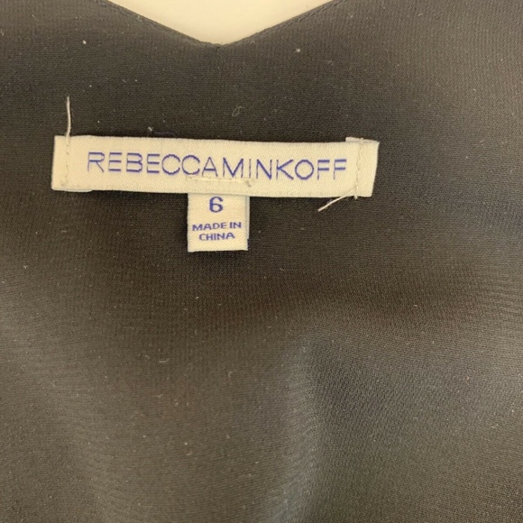 Rebecca Minkoff Floral Pattern Black Dress 6 - Picture 3 of 8